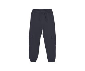 Sweathose MINYMO "Sweathose MIPants Sweat", Jungen, Gr. 134, N-Gr, blau (blau nights), Obermaterial: 95% Baumwolle CO. 5% Elasthan EL., Hosen Sweathose (96867266-134) blau nights