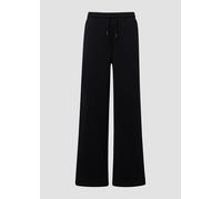 Sweathose mit weitem Bein und Elastikbund 36 schwarz 2172340.9999.36