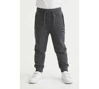 Sweathose NAME IT "NMMVIMO SWE PANT BRU NOOS", Jungen, Gr. 92, N-Gr, grau (dunkelgrau melange), Sweatware, Obermaterial: 60% Baumwolle, 40% Polyester, unifarben, regular fit normal, Hosen Sweathose (2