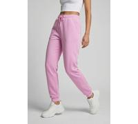 Sweathose ONLY PLAY "ONPLOUNGE HW SWEAT PNT - NOOS", Damen, Gr. M, N-Gr, bonbon, Sweatware, Obermaterial: 80% Polyester, 15% Viskose, 5% Elasthan, unifarben, regular fit knöchellang, Hosen Sweathose,