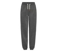 Sweathose OXMO "Sweathose OXMILLE", Damen, Gr. XL, N-Gr, grau (dunkelgrau melange), Obermaterial: 55% Polyester PES. 45% Baumwolle CO., Hosen Sweathose (31462021-XL) dunkelgrau melange
