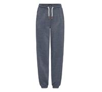 Sweathose OXMO "Sweathose OXMILLE", Damen, Gr. XXL, N-Gr, blau (total eclipse melange), Obermaterial: 55% Polyester PES. 45% Baumwolle CO., Hosen Sweathose (29708366-XXL) total eclipse melange