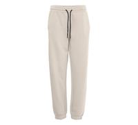 Sweathose OXMO "Sweathose OXSandie", Damen, Gr. XL, N-Gr, beige (oyster), Obermaterial: 55% Polyester PES. 45% Baumwolle CO., unifarben, regular fit knöchellang, Hosen Sweathose (12010360-XL) oyster