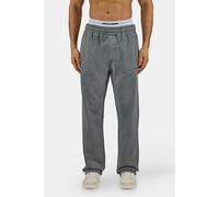 Sweathose PEGADOR "Logo Wide Sweat Pants", Herren, Gr. S, N-Gr, vintage grau grau, Sweatware, Obermaterial: 80% Baumwolle, 20% Polyester, unifarben, regular fit lang, Hosen Sweathose, Baumwollmischung