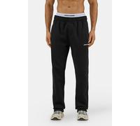 Sweathose PEGADOR "Logo Wide Sweat Pants", Herren, Gr. XXL, N-Gr, washed schwarz, Sweatware, Obermaterial: 80% Baumwolle, 20% Polyester, unifarben, regular fit lang, Hosen Sweathose, Baumwollmischung,