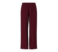 Sweathose PIECES "PCCHILLI HW WIDE SWEAT PANTS NOOS BC", Damen, Gr. M (38), N-Gr, lila (tawny port), Sweatware, Obermaterial: 50% Baumwolle, 50% Polyester, unifarben, relaxed fit knöchellang, Hosen Sw