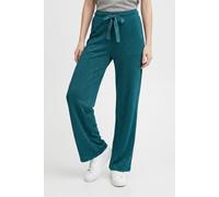Sweathose PIECES "PCCHILLI WIDE GLITTER SWEAT PANT NOOS BC", Damen, Gr. L (40), N-Gr, grün (shaded spruce detail:wide lurex), Sweatware, Obermaterial: 50% Baumwolle, 50% Polyester, unifarben, lang, Ho