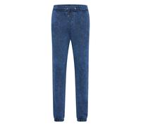 Sweathose RUSTY NEAL, Herren, Gr. 3XL, EURO-Größen, blau (indigo), 100% Baumwolle, Hosen Sweathose, mit verwaschenem Muster (86281234-XXXL) indigo