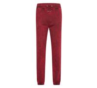 Sweathose RUSTY NEAL, Herren, Gr. S, EURO-Größen, rot, 100% Baumwolle, Hosen Sweathose, mit verwaschenem Muster (86781153-S) rot