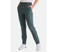 Sweathose STOOKER WOMEN "JUDY Sweathose", Damen, Gr. 44/46, balsam grün, Sweatware, 55% Polyester, 40% Viskose, 5% Elasthan, gerade lang, Hosen Sweathose, Sporthose Sweathose Regular Fit Sport für Dam