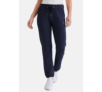 Sweathose STOOKER WOMEN "JUDY Sweathose", Damen, Gr. 44/46, navy, Sweatware, 55% Polyester, 40% Viskose, 5% Elasthan, gerade lang, Hosen Sweathose, Sporthose Sweathose Regular Fit Sport für Damen (401