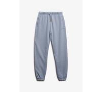 Sweathose SUPERDRY "ESSENTIAL LOGO JOGGER HB", Damen, Gr. M, N-Gr, blau (blau fog marl), Sweatware, Obermaterial: 60% Baumwolle, 40% Polyester, meliert, lang, Hosen Sweathose (79006926-M) blau fog mar