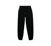 Sweathose SUPERDRY "ESSENTIAL LOGO JOGGER HB", Damen, Gr. S, N-Gr, schwarz, Sweatware, Obermaterial: 100% Baumwolle, unifarben, lang, Hosen Sweathose (95182360-S) schwarz