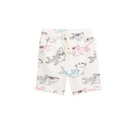 Sweathose TOM TAILOR, Jungen, Gr. 104/110, N-Gr, colorful shark design, Sweatware, Obermaterial: 60% Baumwolle, 40% Polyester. Futter: 100% Baumwolle, bedruckt, loose fit kurz, Hosen Sweathose, mit Al