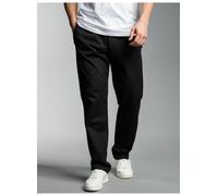 Sweathose TRIGEMA "TRIGEMA Freizeithose aus Sweat-Qualität", Herren, Gr. 3XL, Normalgrößen, schwarz, Sweatware, 70% Baumwolle, 30% Polyester, Hosen Sweathose (446822-XXXL) schwarz