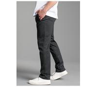 Sweathose TRIGEMA "TRIGEMA Freizeithose aus Sweat-Qualität", Herren, Gr. 3XL, US-Größen, grau (anthrazit, melange), 70% Baumwolle, 30% Polyester, Hosen Sweathose (446714-XXXL) anthrazit, melange