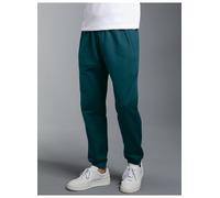Sweathose TRIGEMA "TRIGEMA Jogginghose", Herren, Gr. M, Normalgrößen, blau (saphir), Sweatware, 70% Baumwolle, 30% Polyester, Hosen Sweathose (13448913-M) saphir