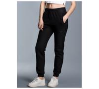 Sweathose TRIGEMA "TRIGEMA Sweathose", Damen, Gr. L, Normalgrößen, schwarz, Sweatware, 70% Baumwolle, 30% Polyester, Hosen Sweathose (244258-L) schwarz