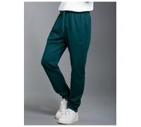 Sweathose TRIGEMA "TRIGEMA Sweathose", Herren, Gr. 3XL, US-Größen, blau (saphir), 70% Baumwolle, 30% Polyester, Hosen Sweathose (50790611-XXXL) saphir