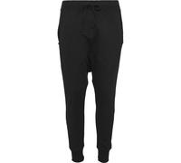 Sweathose URBAN CLASSICS "Urban Classics Damen Ladies Light Fleece Sarouel Pant", Damen, Gr. S, US-Größen, schwarz, 60% Baumwolle, 40% Polyester, unifarben, relaxed fit, Hosen Sweathose (19424103-S) s
