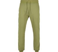 Sweathose URBAN CLASSICS "Urban Classics Herren Organic Basic Sweatpants", Herren, Gr. S, US-Größen, newolive, 100% Baumwolle, unifarben, normal, Hosen Sweathose (44179425-S) newolive
