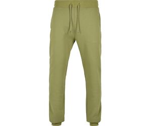 Sweathose URBAN CLASSICS "Urban Classics Herren Organic Basic Sweatpants", Herren, Gr. XXL, US-Größen, newolive, 100% Baumwolle, unifarben, normal, Hosen Sweathose (44179425-XXL) newolive
