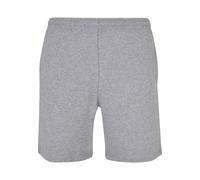 Sweathose URBAN CLASSICS "Urban Classics Herren Ultra Heavy Sweatshorts", Herren, Gr. 5XL, US-Größen, grau, 100% Baumwolle, unifarben, normal, Hosen Sweathose (63698258-5XL) grau