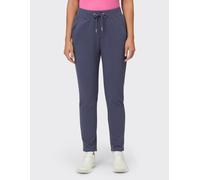 Sweathose VENICE BEACH "JOGGNINGHOSE SHERLY", Damen, Gr. L (42), N-Gr, blau (blau mussel), Obermaterial: 93% Baumwolle, 7% Elasthan, Hosen Sweathose (81434258-L) blau mussel
