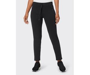 Sweathose VENICE BEACH "SHELLY", Damen, Gr. S (38), N-Gr, schwarz, Sweatware, Obermaterial: 68% Baumwolle, 30% Polyester, 2% Elasthan, unifarben, Hosen Sweathose (33632229-S) schwarz