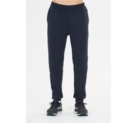 Sweathose VIRTUS "Taro V2", Herren, Gr. XL, US-Größen, dunkelblau, denim, 78% Polyester, 17% Viskose, 5% Elasthan, unifarben, lang, Hosen Sweathose, mit praktischen Seitentaschen (25306019-XL) dunkelb