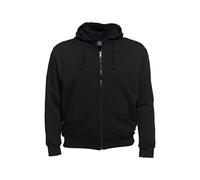 Sweatjacke AHORN SPORTSWEAR, Herren, Gr. XXL, schwarz, 70% Baumwolle, 30% Polyester, bestickt, unifarben, normal, ohne Ausschnitt, Sweatjacken Sweatjacke, in Oversize Passform (56722938-XXL) schwarz