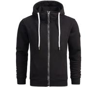Alessandro Salvarini Sweatjacke Herren schwarz, XXL