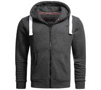 Alessandro Salvarini Sweatjacke Herren grau, S