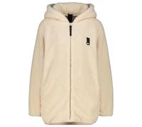 Sweatjacke ALIFE & KICKIN "Damen DominiqueAK T Übergangsjacke, Jacke", Damen, Gr. L, beige (chalk), 100% Polyester, Sweatjacken Sweatjacke, leichte Kuschel-Jacke mit Stehkragen und Rei§verschluss (925