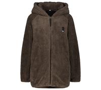 Sweatjacke ALIFE & KICKIN "Damen DominiqueAK T Übergangsjacke, Jacke", Damen, Gr. M, braun (chocolate chip), 100% Polyester, Sweatjacken Sweatjacke, leichte Kuschel-Jacke mit Stehkragen und Rei§versch