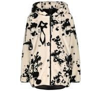 Sweatjacke ALIFE & KICKIN "Damen JacquelineAK T Übergangsjacke, Jacke", Damen, Gr. L, schwarz-weiß (chalk), 100% Polyester, Sweatjacken Sweatjacke, leichte Kuschel-Jacke mit Stehkragen und Rei§verschl