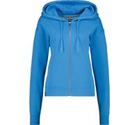 Sweatjacke ALIFE & KICKIN "Damen RanaAK A", Damen, Gr. S, blau (azure), 80% Baumwolle, 20% Polyester, Sweatjacken Sweatjacke, Hoodie mit Reißverschluss und Kapuze, Kapuzensweatjacke (81609054-S) azure