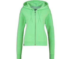 Sweatjacke ALIFE & KICKIN "Damen RanaAK A Kapuzensweatjacke, Jacke", Damen, Gr. XS, grün (grün apple), 80% Baumwolle, 20% Polyester, Sweatjacken Sweatjacke, Hoodie mit Reißverschluss und Kapuze, Kapuz