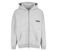Sweatjacke ANOTHER COTTON LAB "Another Cotton Lab Almost Home Zip Hoodie", Damen, Gr. XS, grau, 52% Baumwolle, 48% Polyester, Rundhals, Sweatjacken Sweatjacke (66858067-XS) grau