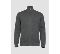 Sweatjacke aus Jacquard in Strick-Optik 3XT grau 2162218.9823.3XT