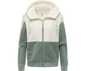 Sweatjacke aus kuscheligem Kord "Colbien Cordy" Dusty Green M