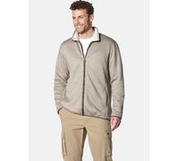 Sweatjacke BABISTA "Fleecejacke BIATINARI", Herren, Gr. XL, beige (beige gemustert), Obermaterial: 100% Polyester COOLMAX PES(Coolmax)., Sweatjacken Sweatjacke (98464026-XL) beige gemustert