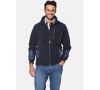 Sweatjacke BABISTA "Fleecejacke LOMARIO", Herren, Gr. M, blau (dunkelblau), Obermaterial: 59% Polyester COOLMAX PES(Coolmax). 41% Baumwolle CO., Sweatjacken Sweatjacke (85989966-M) dunkelblau
