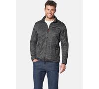 Sweatjacke BABISTA "Strickfleecejacke LOTTIRAGI", Herren, Gr. M, blau (blau melange), Obermaterial: 100% Polyester COOLMAX PES(Coolmax)., Sweatjacken Sweatjacke (82382838-M) blau melange