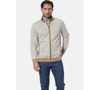 Sweatjacke BABISTA "Sweatjacke HARION", Herren, Gr. XXL, blau (beige), Obermaterial: 100% Baumwolle CO., Sweatjacken Sweatjacke (36168336-XXL) beige