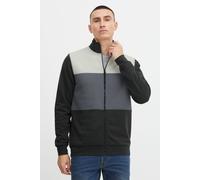 Sweatjacke BLEND "BHBlock", Herren, Gr. S, schwarz, Sweatware, 60% Baumwolle, 40% Polyester, regular fit normal, Rundhals, eingesetzt Rippbündchen, Sweatjacken, Stilvolle Sweat Zip-Jacke (72569366-S)
