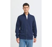 Sweatjacke BLEND "BHMBrise", Herren, Gr. XXL, marineblaus, Sweatware, 60% Baumwolle, 40% Polyester, unifarben, normal normal, hoch geschlossener Ausschnitt, elastischer Bund, Sweatjacken Sweatjacke, B