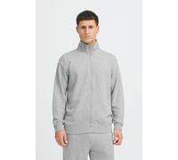Sweatjacke BLEND "BHMBrise", Herren, Gr. XXL, stone mix, Sweatware, 60% Baumwolle, 40% Polyester, unifarben, normal normal, hoch geschlossener Ausschnitt, elastischer Bund, Sweatjacken Sweatjacke, Bas