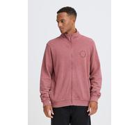 Sweatjacke BLEND "BHFactor", Herren, Gr. M, wild ginger, Sweatware, 100% Baumwolle, bedruckt, Basic, normal normal, ohne Ausschnitt, Bündchen, Sweatjacken Sweatjacke, Bequeme Sweatjacke mit Stehkragen