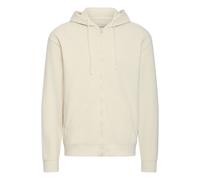 Sweatjacke BLEND "Sweatjacke BHBrody", Herren, Gr. L, beige (bleached sand), Obermaterial: 60% Baumwolle CO. 40% Polyester PES., Sweatjacken Sweatjacke (22434716-L) bleached sand